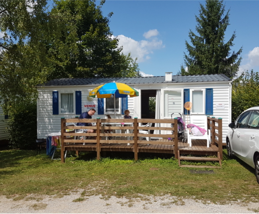 Camping Le Fayolan, Clairvaux Les Lacs Camping, Jura, Mobile home