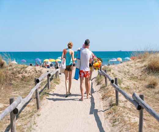 ca savio campsite beach